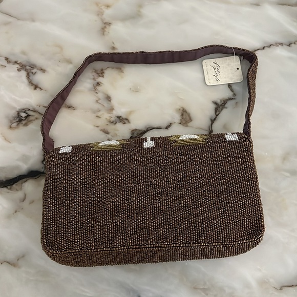 Free people Magic Moment Southwestern beaded baguette purse - Picture 3 of 9